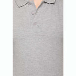 Men's Solid Cotton Blend Regular Fit Polo Neck Half Sleeve Fastees T-Shirt Men's Solid Cotton Blend Regular Fit Polo Neck Half Sleeve Fastees T-Shirt