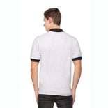 Men's Solid Cotton Blend Regular Fit Polo Neck Half Sleeve Highline T-Shirt Men's Solid Cotton Blend Regular Fit Polo Neck Half Sleeve Highline T-Shirt