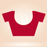 Orchid and Violet Women's Premium Italian Silk Plain Gaala Border Nurse Uniform Saree Orchid and Violet Women's Premium Italian Silk Plain Gaala Border Nurse Uniform Saree