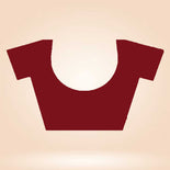 White and Royal Blue Women's Premium Italian Silk Paisley Print Hotel Uniform Sarees With Blouse Piece  White and Royal Blue Women's Premium Italian Silk Paisley Print Hotel Uniform Sarees With Blouse Piece