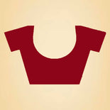 Onion Pink and Brown Women's Premium Italian Silk Plain Gaala Border School Uniform Saree Onion Pink and Brown Women's Premium Italian Silk Plain Gaala Border School Uniform Saree