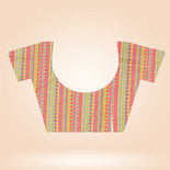 Pistachio Women's Premium Mulberry Silk Plain Gaala Border Teachers Uniform Saree Pistachio Women's Premium Mulberry Silk Plain Gaala Border Teachers Uniform Saree