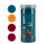 Dupatta Festive - Red, Rani, Rama, Gold - Pack of 4 Dupatta Festive - Red, Rani, Rama, Gold - Pack of 4