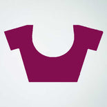 Black Women's Premium Italian Silk Ikat Print Front Office Uniform Saree Black Women's Premium Italian Silk Ikat Print Front Office Uniform Saree