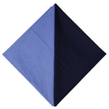 Blue Plain Men's Corporate Uniform Shirt And Frosted Navy Blue Trousers Fabrics Set Blue Plain Men's Corporate Uniform Shirt And Frosted Navy Blue Trousers Fabrics Set