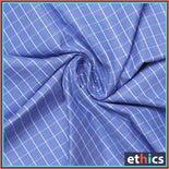 Blue Chex Mens Formal Uniform Shirts For Corporate Office  Blue Chex Mens Formal Uniform Shirts For Corporate Office