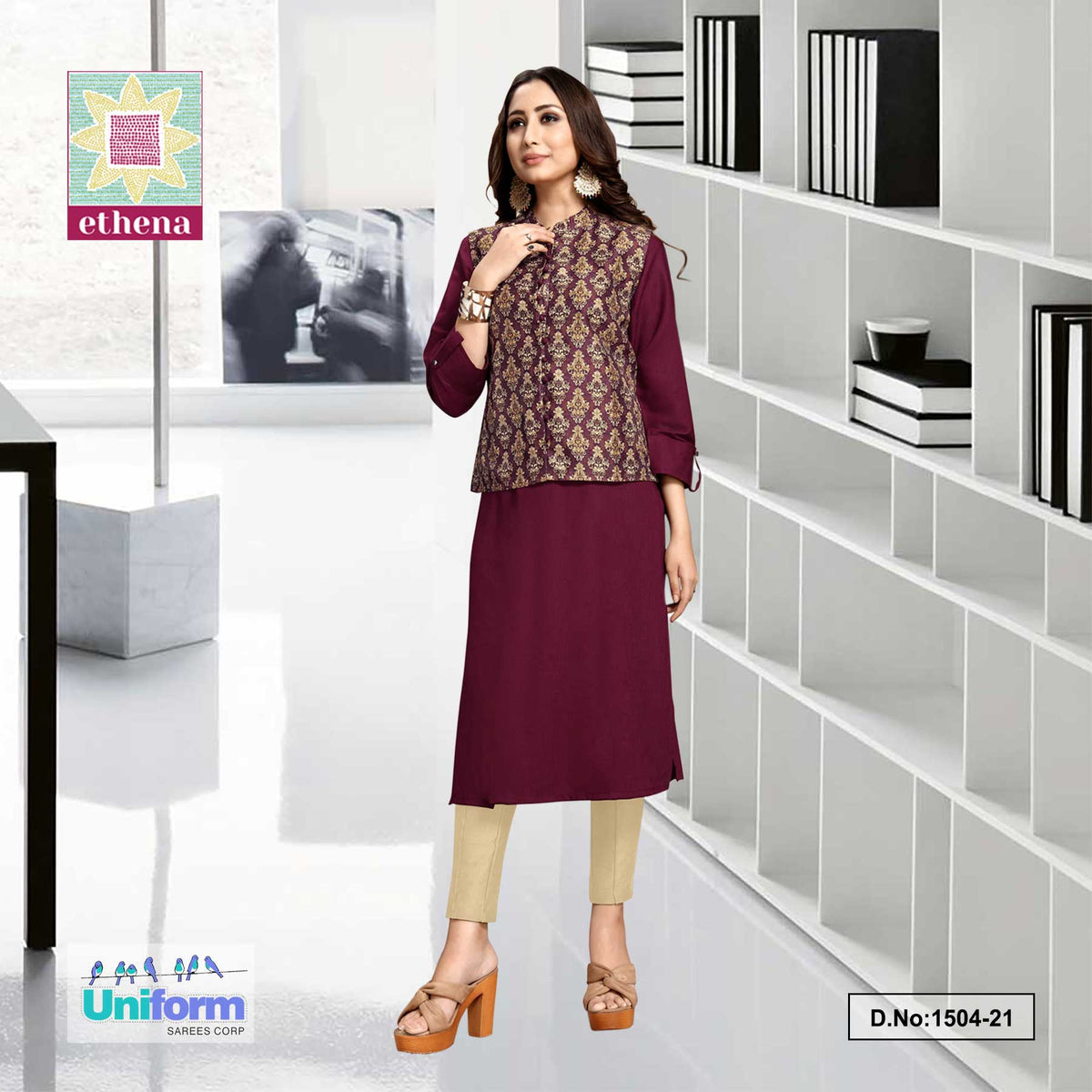 Corporate Workwear For Urban Women– Uniform Sarees