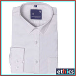 White Men's Formal Readymade Uniform Shirt For Office Staff White Men's Formal Readymade Uniform Shirt For Office Staff