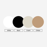 Dupatta Roots - White, Black, Cream, Chikoo - Pack of 4 Dupatta Roots - White, Black, Cream, Chikoo - Pack of 4