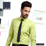 Green Solid Men's Cotton Office Uniform Shirt Unstitched Fabrics  Green Solid Men's Cotton Office Uniform Shirt Unstitched Fabrics