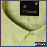 Green Color Men's Formal Uniform Shirt For Corporate Uniforms Green Color Men's Formal Uniform Shirt For Corporate Uniforms