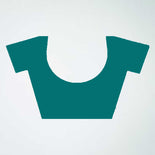 Navy Blue and Bottle Green Women's Premium Italian Silk Discipline Day Air Hostess Uniform Saree Navy Blue and Bottle Green Women's Premium Italian Silk Discipline Day Air Hostess Uniform Saree