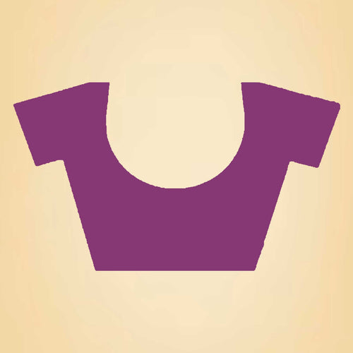 Purple Women's Premium Silk Chiffon Ikat Print Annual Function Uniform Saree