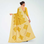 African Violet Women's Premium Mulberry Silk Plain Gaala Border School Teacher Uniform Saree African Violet Women's Premium Mulberry Silk Plain Gaala Border School Teacher Uniform Saree