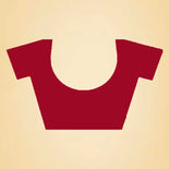 Wine Women's Premium Italian Silk Ikat Print Anganwadi Uniform Saree Wine Women's Premium Italian Silk Ikat Print Anganwadi Uniform Saree