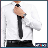White Men's Formal Readymade Uniform Shirt For Office Staff White Men's Formal Readymade Uniform Shirt For Office Staff