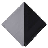 Grey Stripes Men's Formal Uniform Shirt And Black Trousers Unstitched Fabrics Set  Grey Stripes Men's Formal Uniform Shirt And Black Trousers Unstitched Fabrics Set