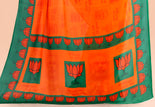 Saffron And Green BJP Namo Uniform Salwar Kameez Saffron And Green BJP Namo Uniform Salwar Kameez