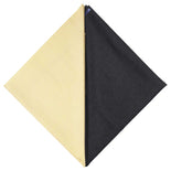 Yellow Men's Corporate Uniforms Shirt And Frosted Black Trousers Unstitched Fabrics Set Yellow Men's Corporate Uniforms Shirt And Frosted Black Trousers Unstitched Fabrics Set