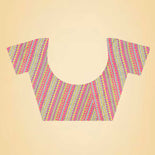 Brownish Grey Women's Premium Mulberry Silk Plain Gaala Border PTM Uniform Saree Brownish Grey Women's Premium Mulberry Silk Plain Gaala Border PTM Uniform Saree