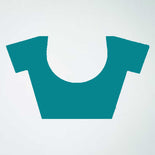 Navy Blue and Rani Pink Women's Premium Italian Silk Floral Print Office Uniform Saree Navy Blue and Rani Pink Women's Premium Italian Silk Floral Print Office Uniform Saree