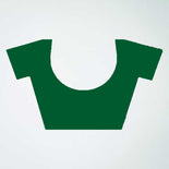 Beige and Teal Blue Women's Premium Silk Chiffon Plain Gaala Border Nurse Uniform Sarees With Blouse Piece Beige and Teal Blue Women's Premium Silk Chiffon Plain Gaala Border Nurse Uniform Sarees With Blouse Piece