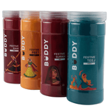 Dupatta Festive - Gold, Red, Rani, Rama - Pack of 4 Dupatta Festive - Gold, Red, Rani, Rama - Pack of 4