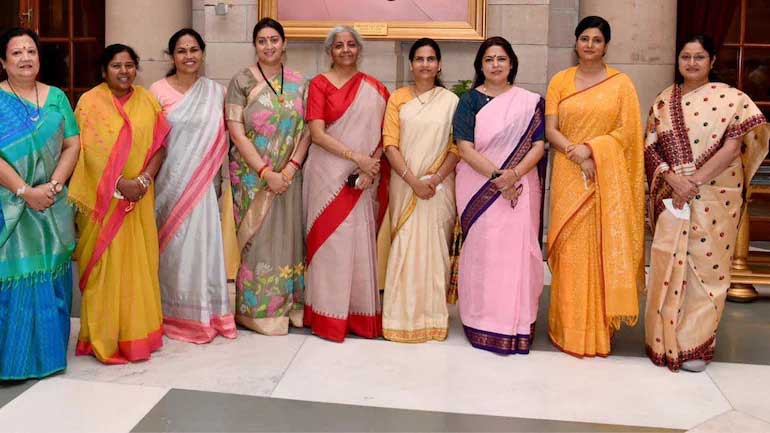 Cabinet Reshuffle: Meet Modi Govt’s Saree Power