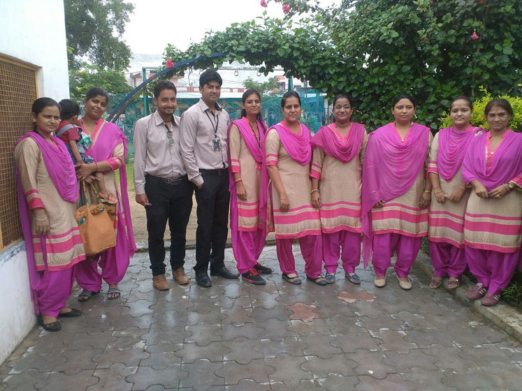 Cultural Diversity is the lifeline of India, Uniform Saree Salwar Combo is spreading Smiles :)