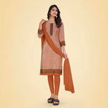 Levender pink Women's Premium Italian Silk Small Butty Industrial Uniform Salwar Kameez