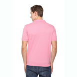 Men's Solid Cotton Blend Regular Fit Polo Neck Half Sleeve Fastees T-Shirt