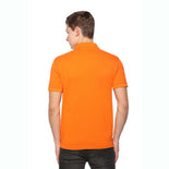 Men's Solid Cotton Blend Regular Fit Polo Neck Half Sleeve Fastees T-Shirt