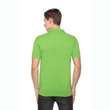 Men's Solid Cotton Blend Regular Fit Polo Neck Half Sleeve Fastees T-Shirt