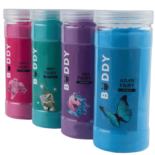 Dupatta Fairy - Sky Blue, Lavender, Pink, Mint Green - Pack of 4