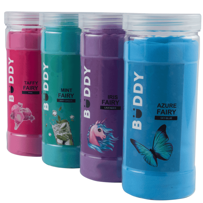 Dupatta Fairy - Lavender, Pink, Mint Green, Sky Blue - Pack of 4