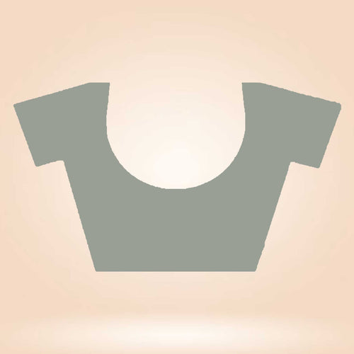Beige Women's Premium Silk Chiffon Small Butty Housekeeping Uniform Saree