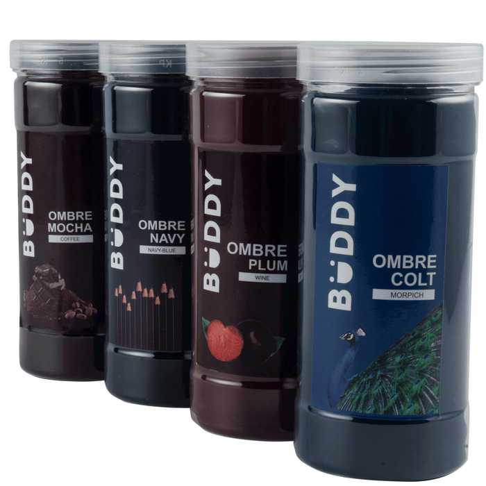 The Dupatta Ombre - Coffee, Wine, Morpich, Navy Blue - Pack of 4