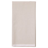 Beige Micro Chex Men's Cotton Office Uniform Shirt Unstitched Fabrics