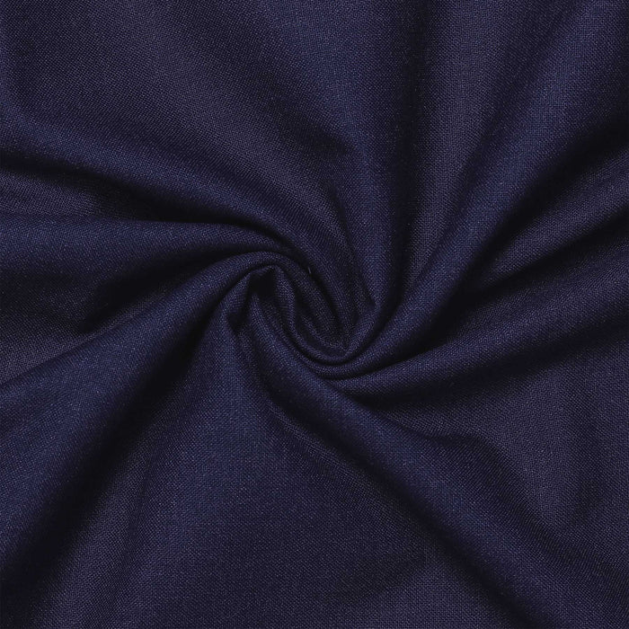 Blue Chex Corporate Uniform Shirt And Frosted Navy Blue Trousers Unstitched Fabrics Set