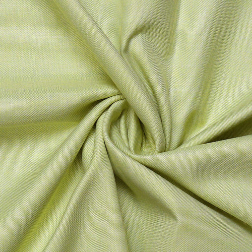 Green Solid Men's Office Uniform Shirt & Black Trousers Unstitched Fabrics Set