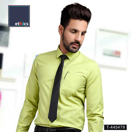 Green Color Men's Formal Uniform Shirt For Corporate Uniforms