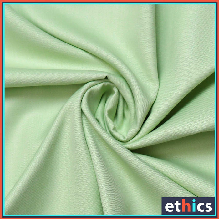 Green Solid Men's Ready Made Corporate Uniform Shirt For Formal Uniforms