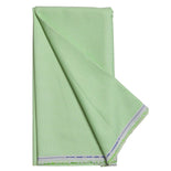 Apple Green Solid Men's Cotton Unstitched Office Uniform Shirt Fabrics