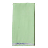 Apple Green Solid Men's Cotton Unstitched Office Uniform Shirt Fabrics