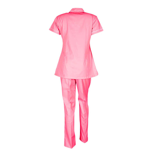 Clinic Uniforms For Women | Hospital Uniform, 1515 Pink And White