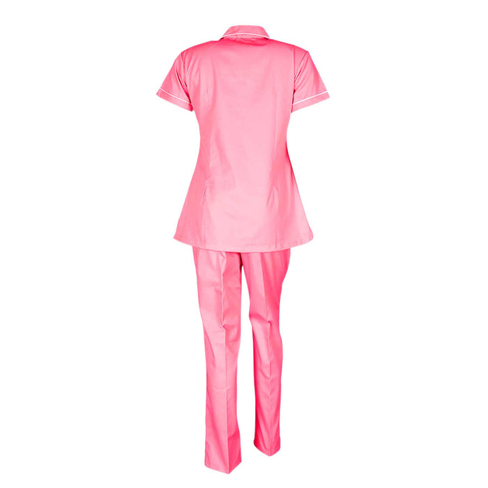 Clinic Uniforms For Women | Hospital Uniform, 1515 Pink And White