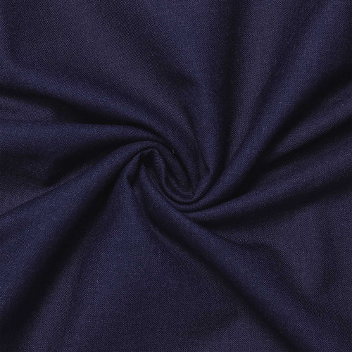 Men's Unstitched Frosted Navy Blue Trousers Fabrics