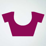 Beige and Lavender Pink Women's Premium Italian Silk Small Butty Receptionist Uniform Saree
