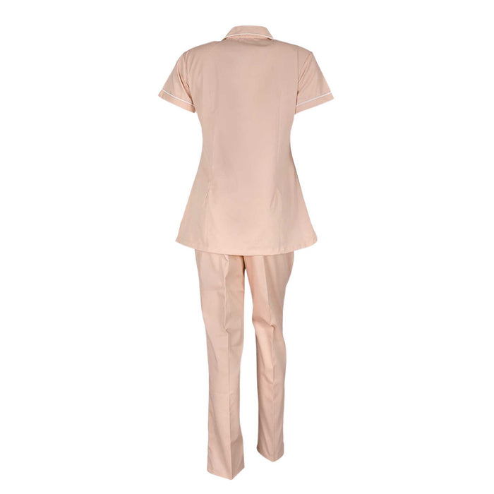 Women’s Hospital Uniform | Clinic Uniforms | Hospital Uniform, 1516 Brown And White