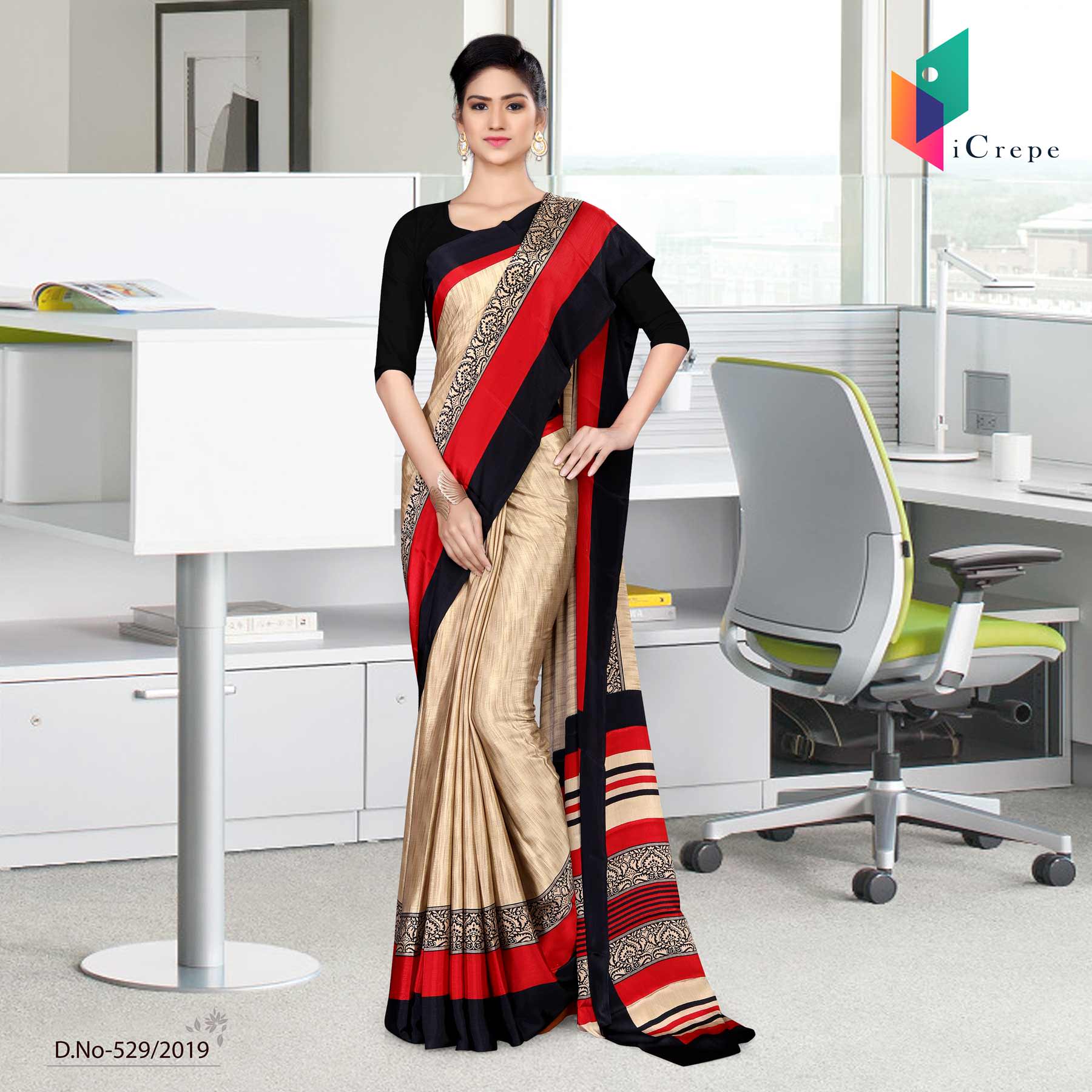 Uniform sarees for air hostess hotsell
